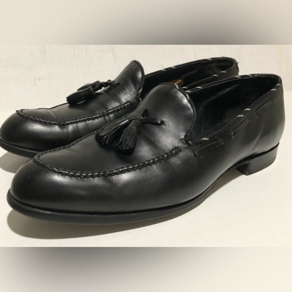 Barker Black Leather Shoes